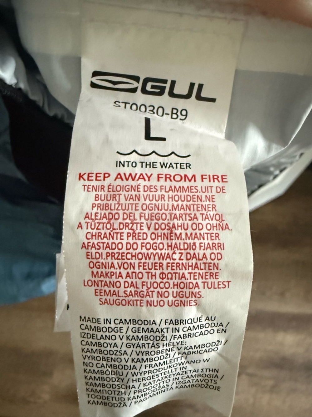 Gul Gamma Taped Spray Top Sailing Jacket - Picture 6 of 7